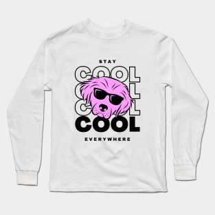 cool dog Long Sleeve T-Shirt